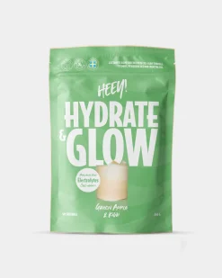 Heey! Hydrate & Glow Elektrolytter Grønt eple & Kiwi 240 g