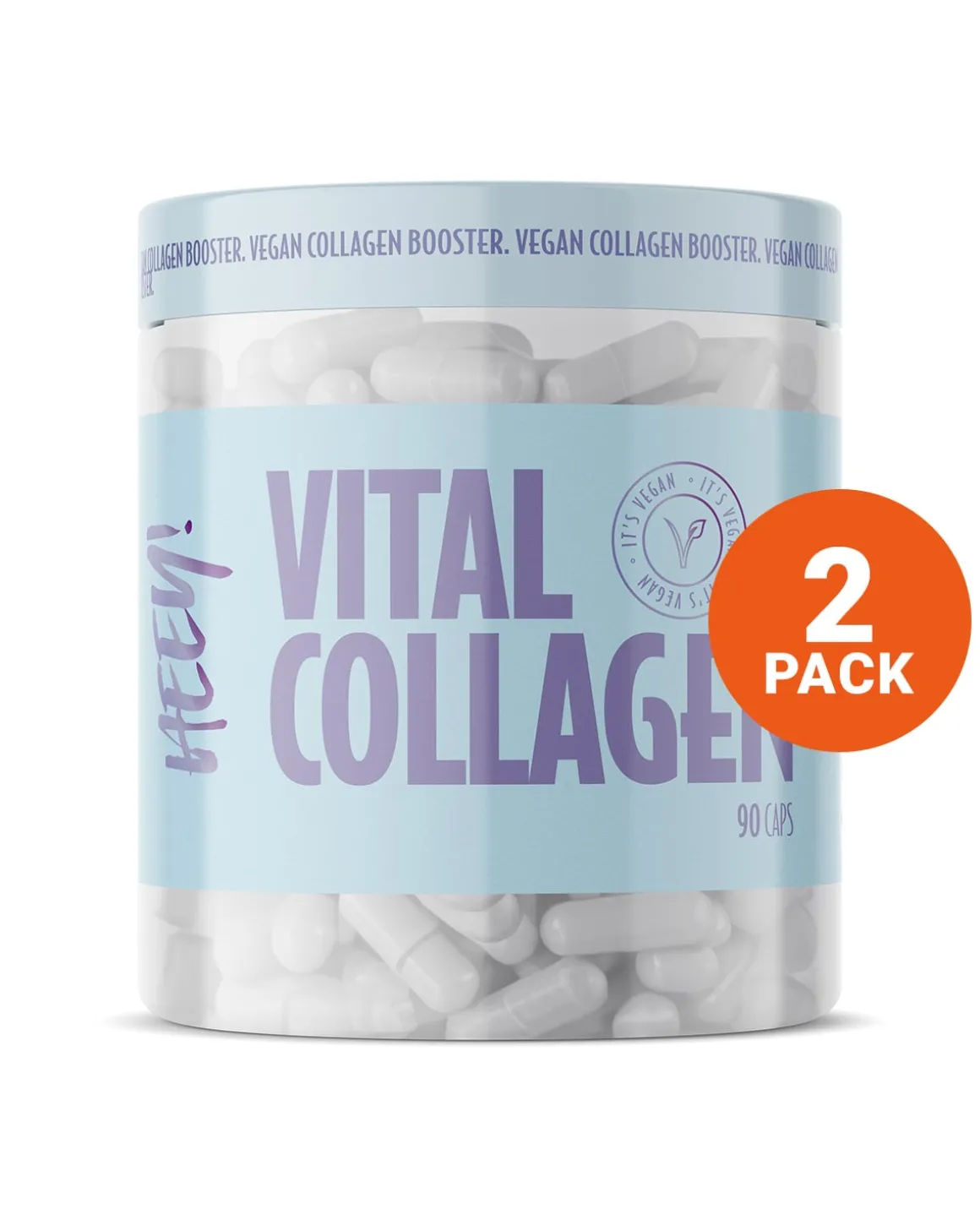 Heey! Vital Collagen + Minerals 2×90 caps
