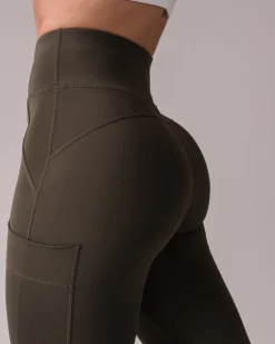 Hero Cargo Tights Military Green