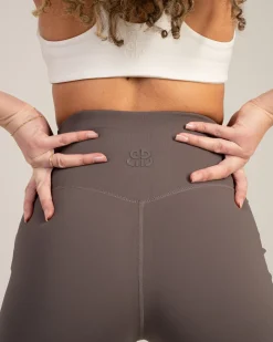 Hero High Rise Flare Pants Grey Thunder