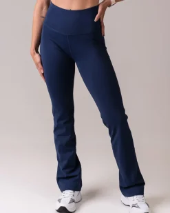 Hero High Rise Flare Pants Navy Blue