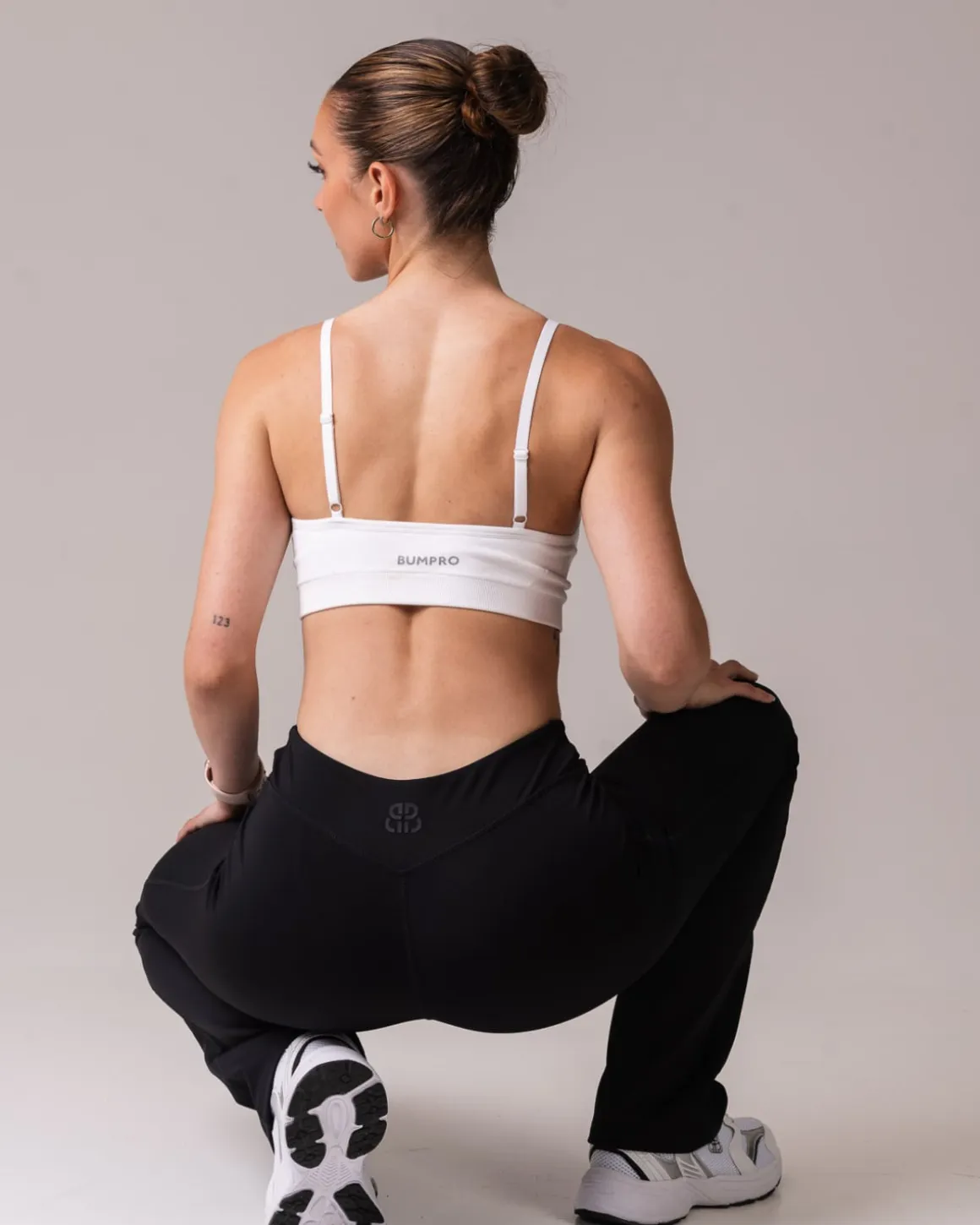Hero Low Rise Flare Pants Black