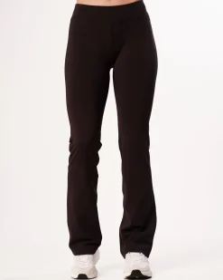 Hero Low Rise Flare Pants & Perfect Rib Crop Top Black/White SETT