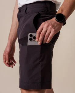 Hike Ripstop Shorts M Black Charcoal