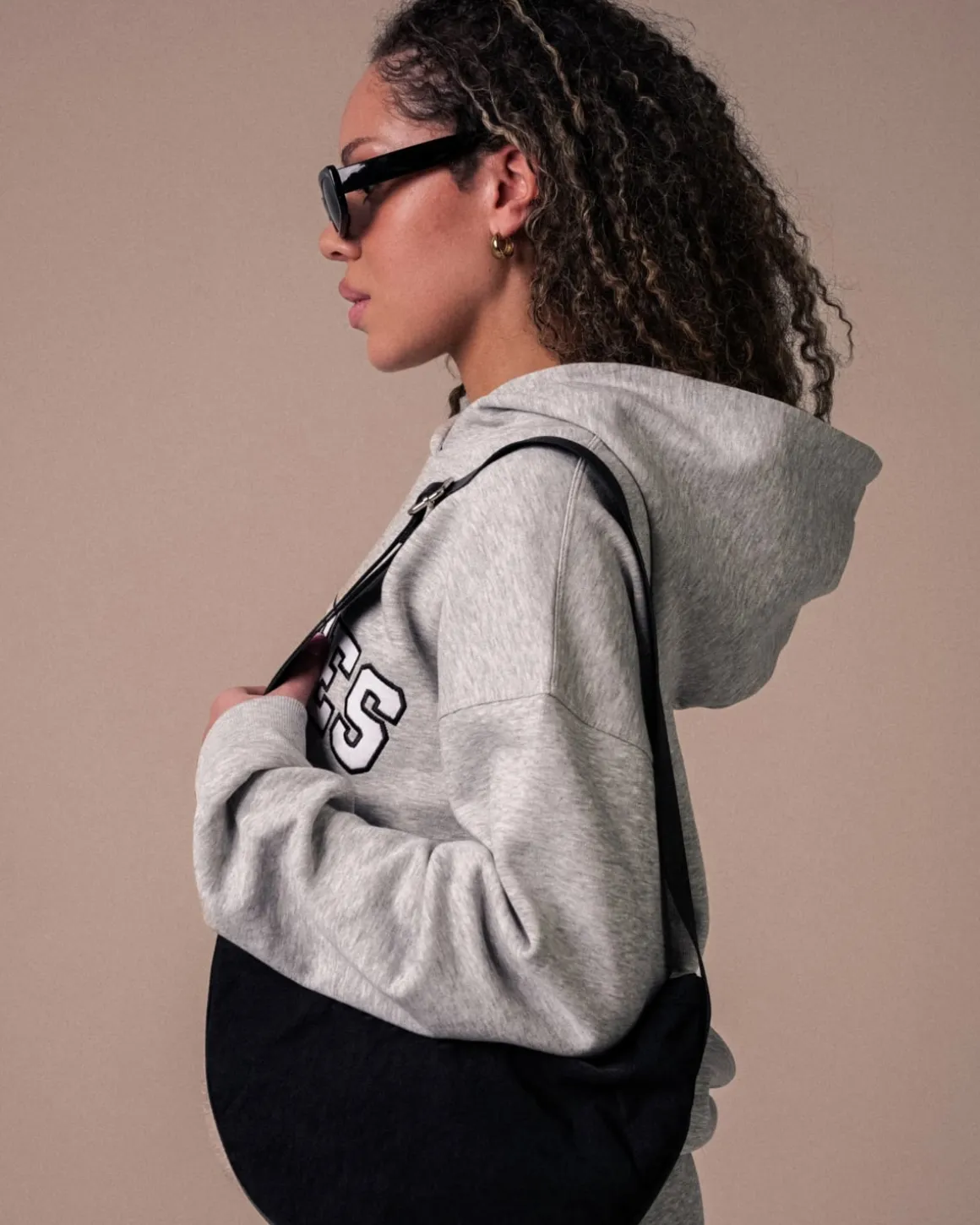 Hoodie + Sweatpant Grey/Pilates SET