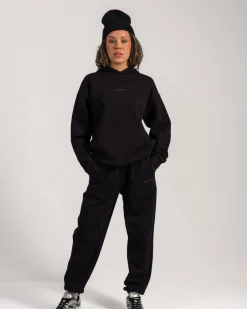 Hoodie + Sweatpants Black/3D SET