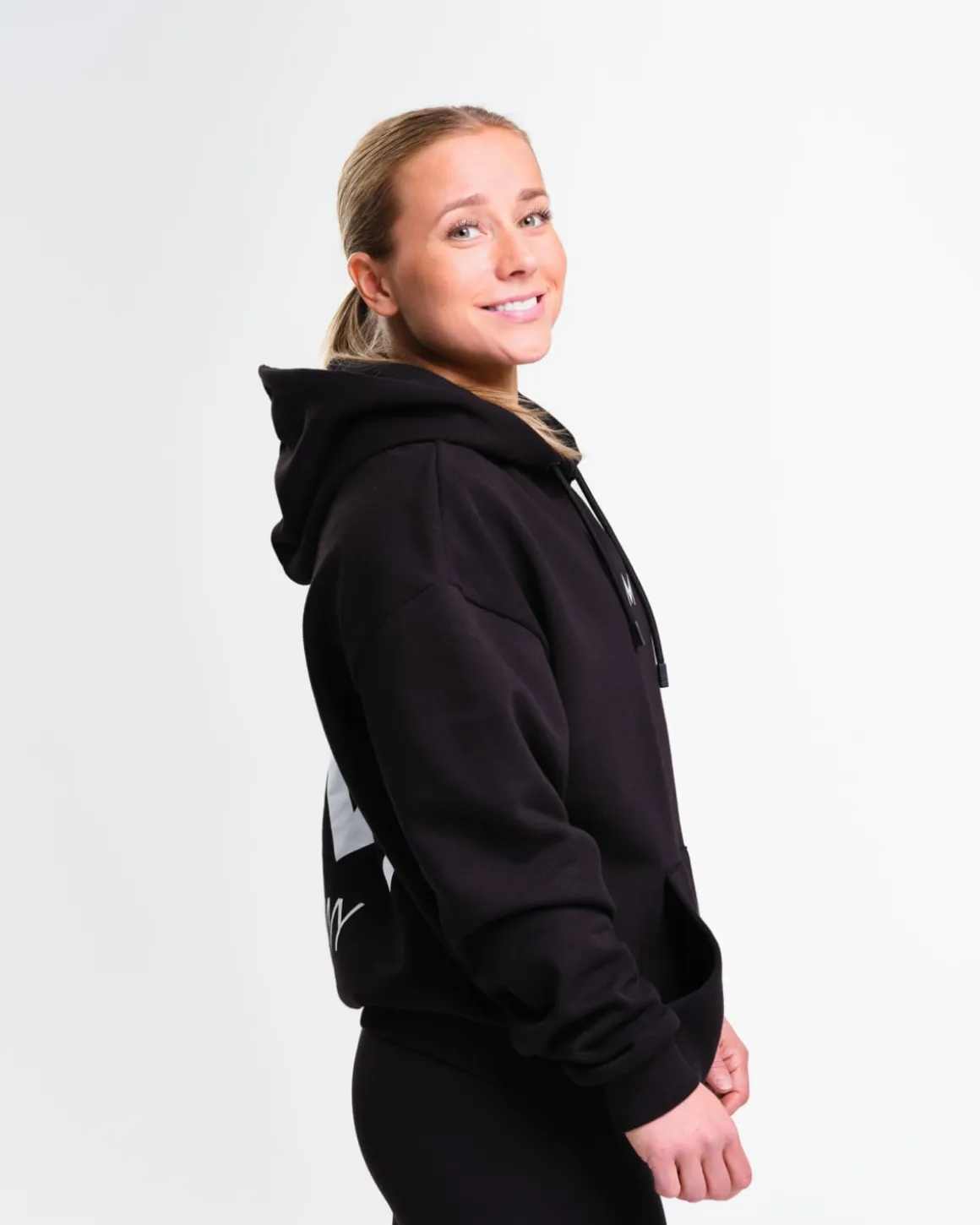 Hoodie W Black