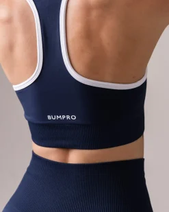 Hyper Bra Blue Navy/White