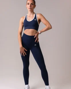 Hyper Bra Blue Navy/White