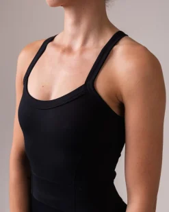 Hyper Crop Tank Black