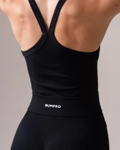 Hyper Crop Tank Black