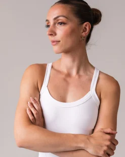 Hyper Crop Tank White