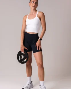 Hyper Crop Tank White