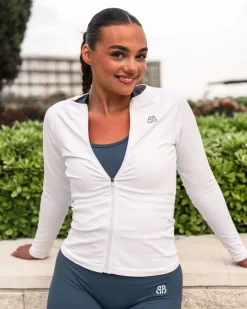 Hyper Full Zip White
