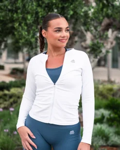 Hyper Full Zip White