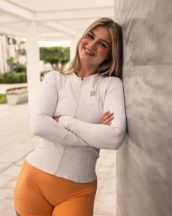 Hyper Full Zip White