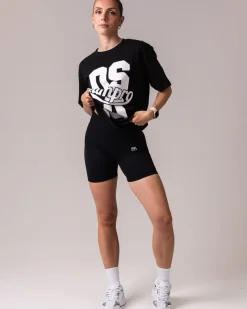 Hyper Scrunch Shorts 4″ Black