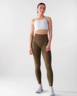 Hyper Tights Green Olive