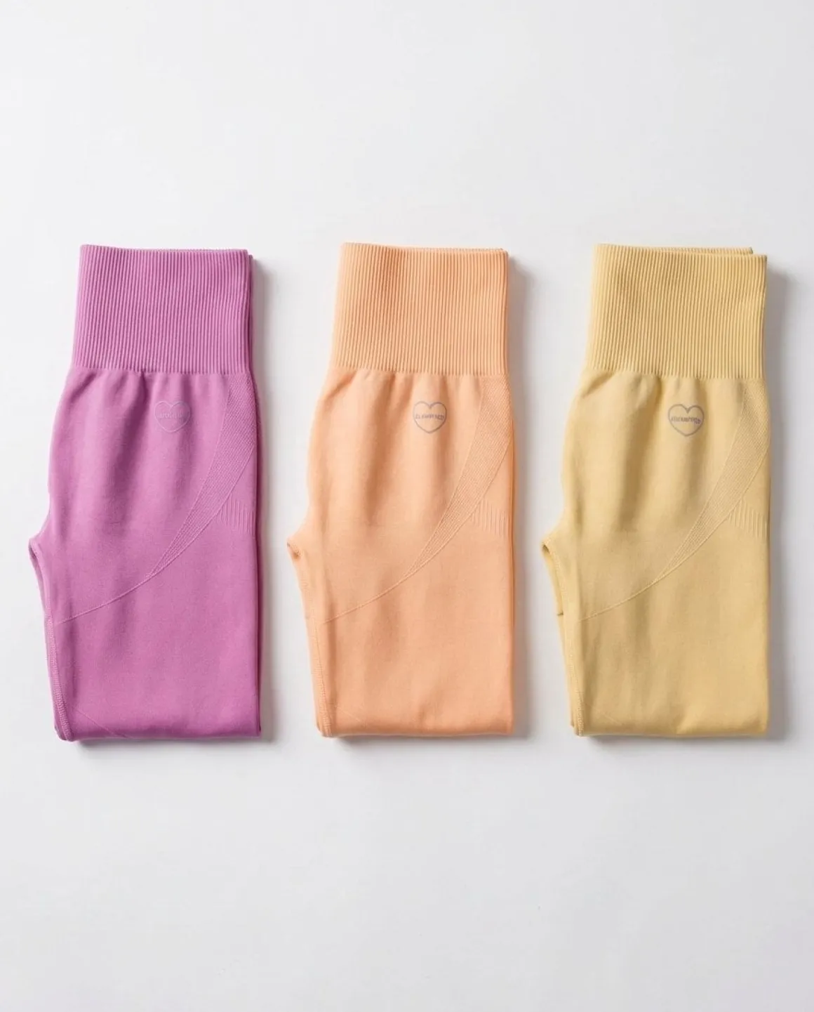 Hyper Tights Pink+Peach+Yellow 3-PACK