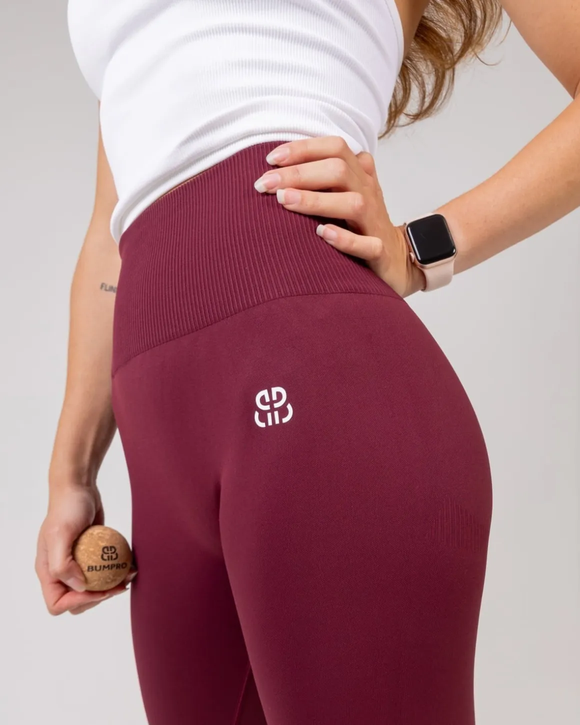 Hyper Tights Red Maroon 2-PACK