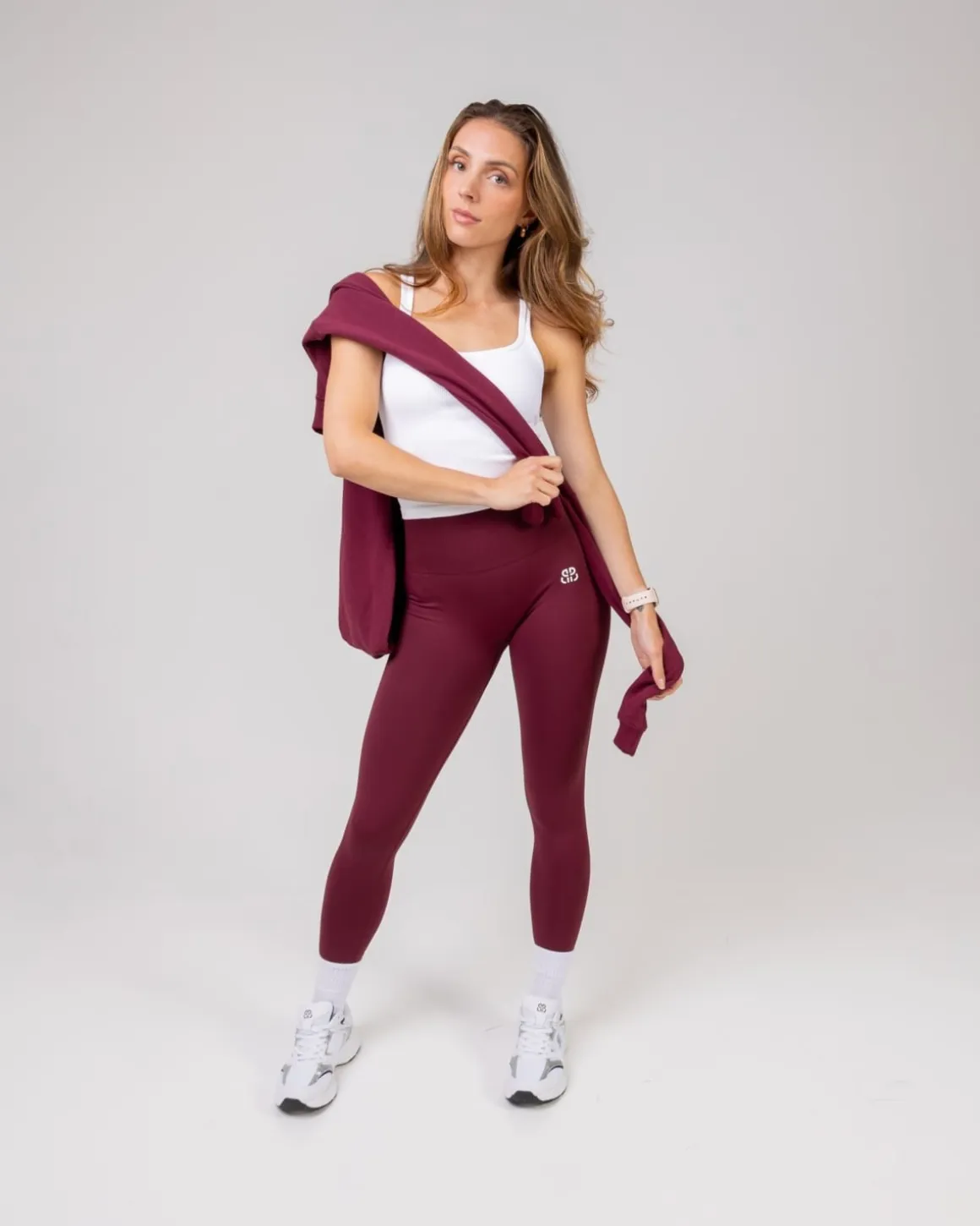 Hyper Tights Red Maroon 2-PACK