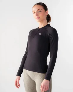 Hyper 1/2 Zip Sweater Black