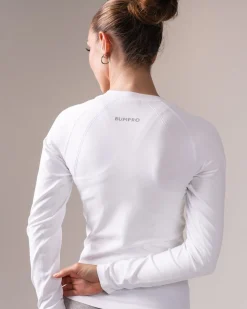 Hyper 1/2 Zip Sweater White