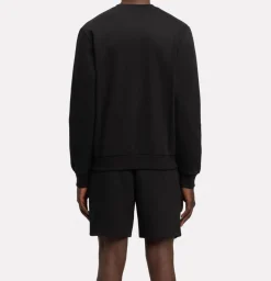 ID Small Logo Fleece Crewneck Black