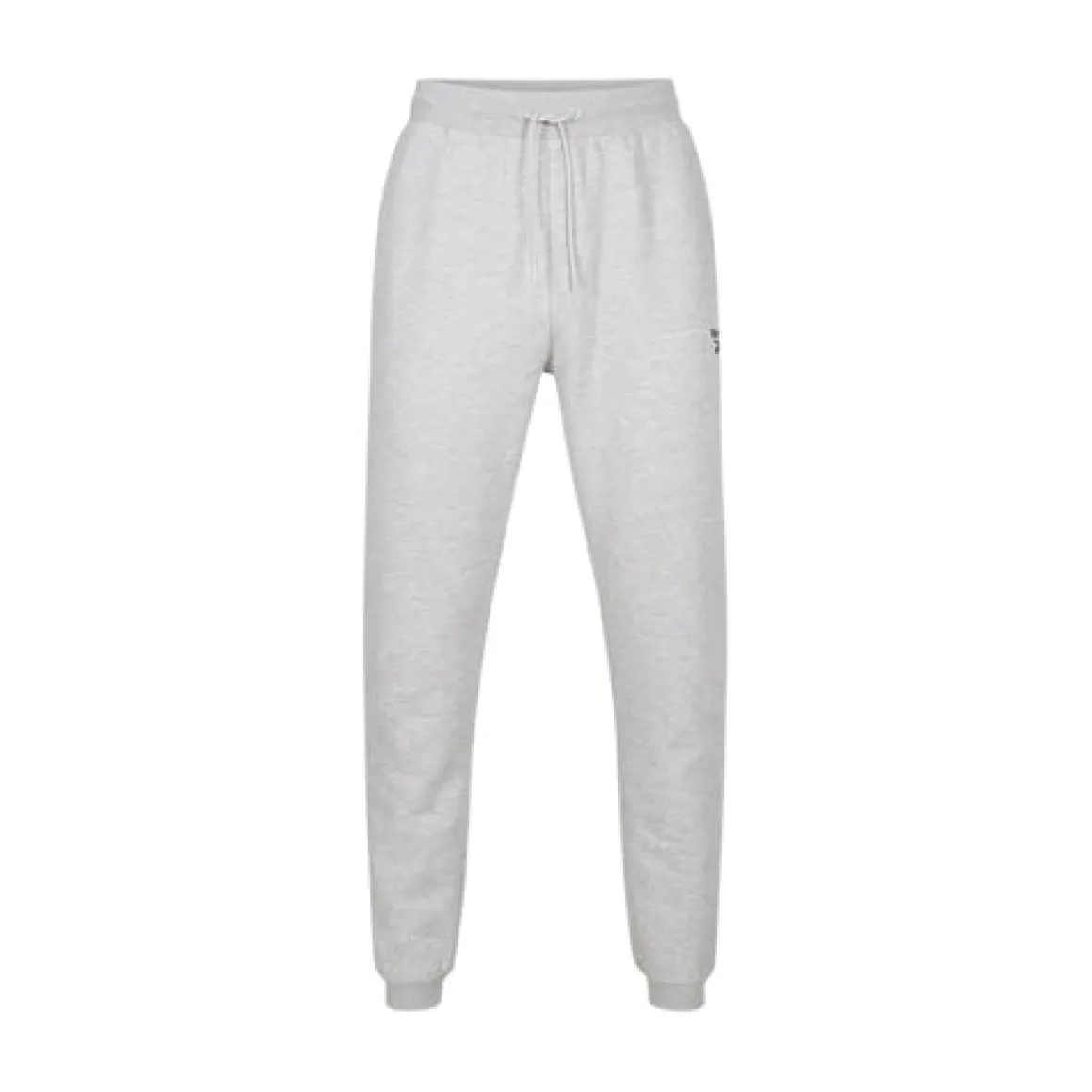 ID Small Logo Fleece Cuffed Pants Silver Marl