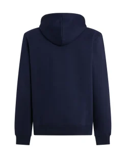 ID Small Logo Fleece Hoodie Vector Navy