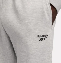 ID Small Logo Fleece Jogger Light Grey Marl