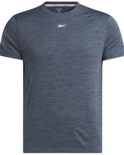 ID Train Melange Tech Tee Twilight Blue
