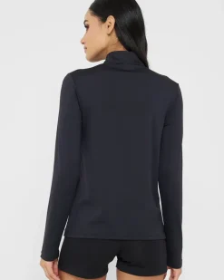 ID Train Quarter Zip Black