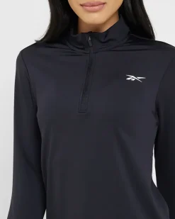 ID Train Quarter Zip Black