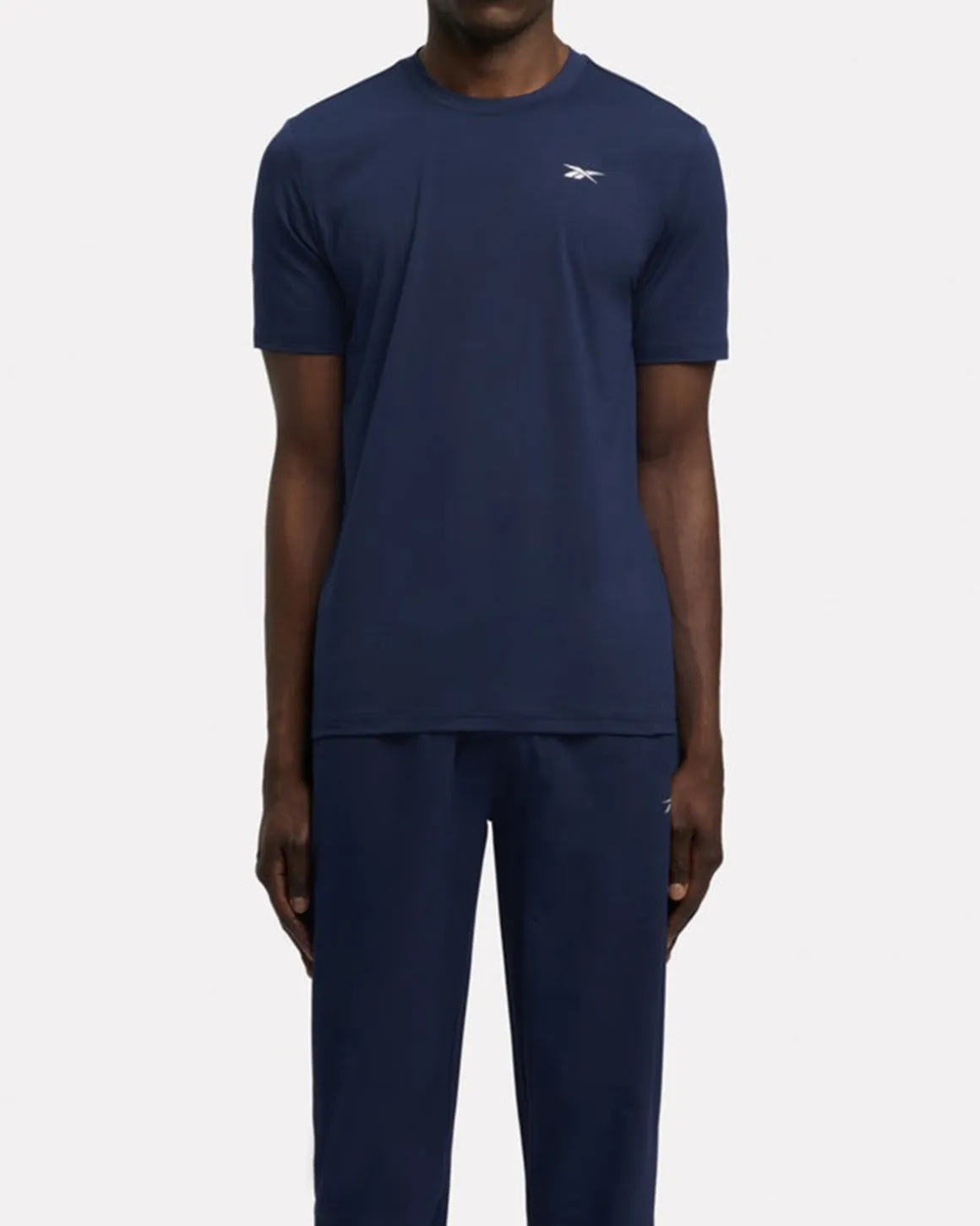 ID Train Strech Tech T-shirt Vector Navy