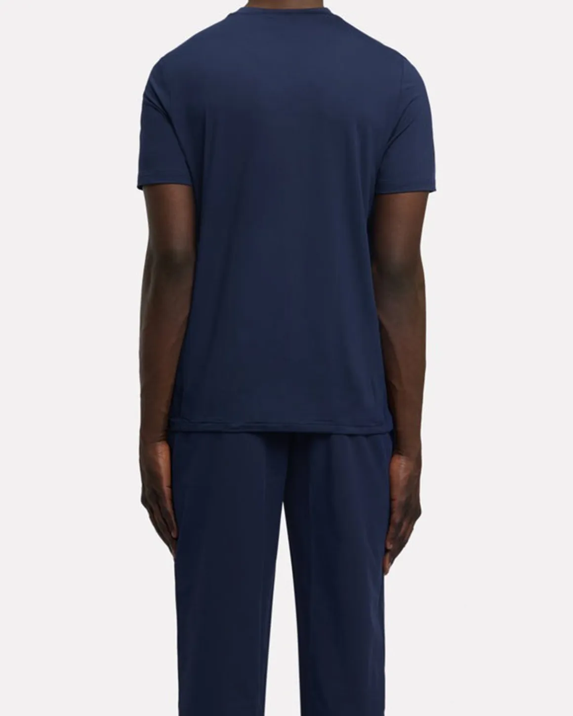 ID Train Strech Tech T-shirt Vector Navy