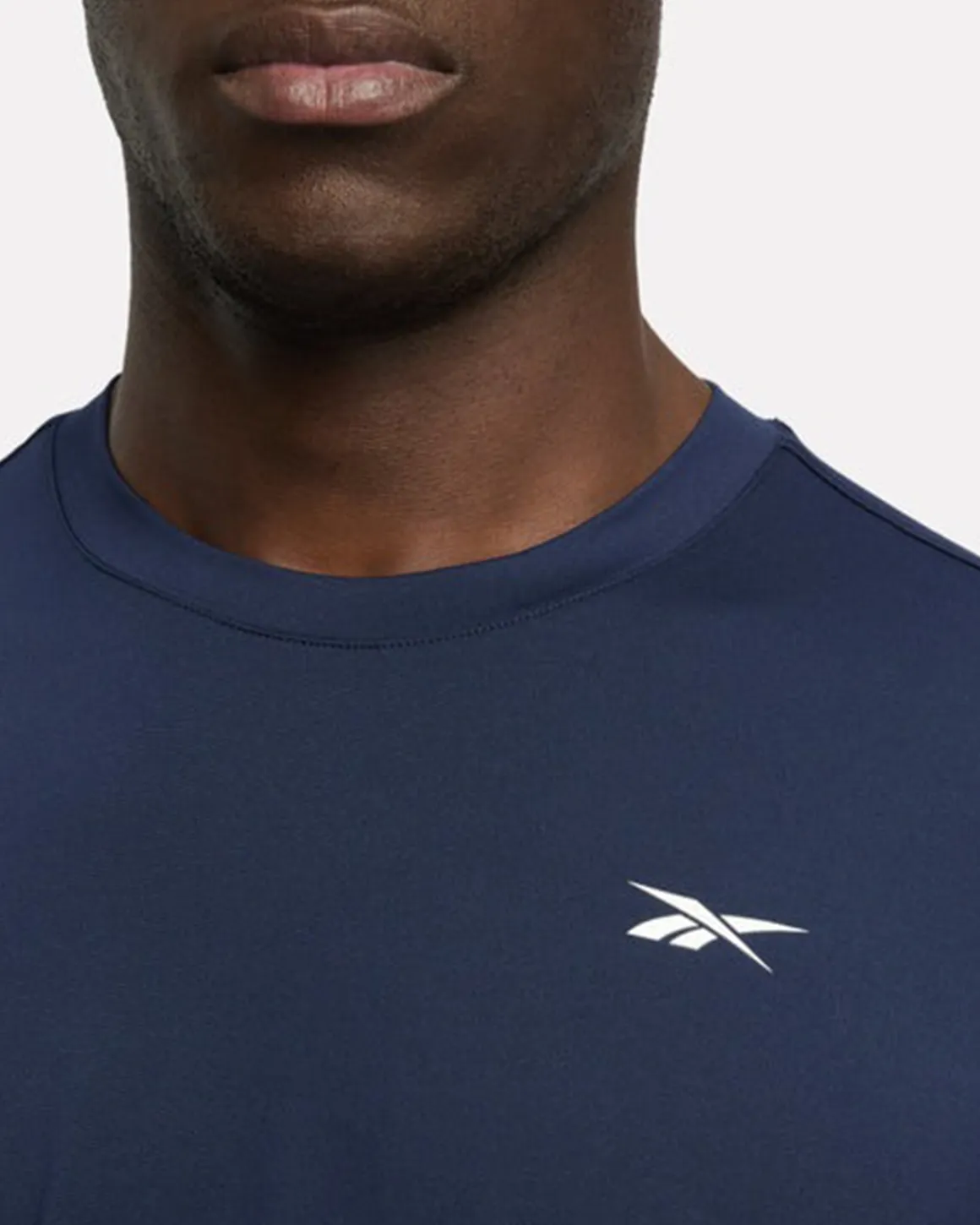 ID Train Strech Tech T-shirt Vector Navy