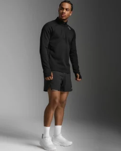 Ignition Hyper-Haptic 1/4 Zip Black/Silver Reflective