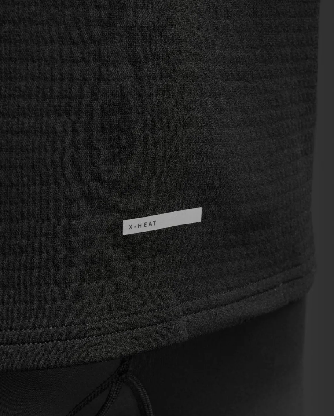 Ignition Hyper-Haptic 1/4 Zip Black/Silver Reflective