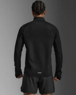Ignition Hyper-Haptic 1/4 Zip Black/Silver Reflective