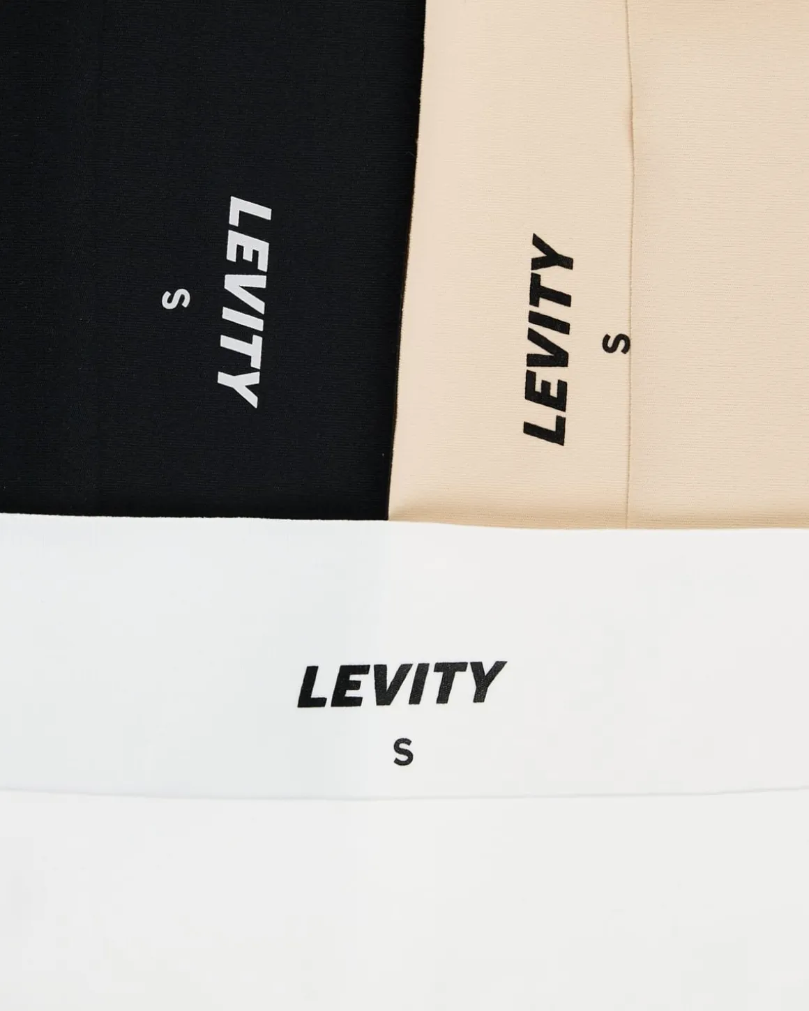 Invisible Brief Black/White/Sand 9-PACK