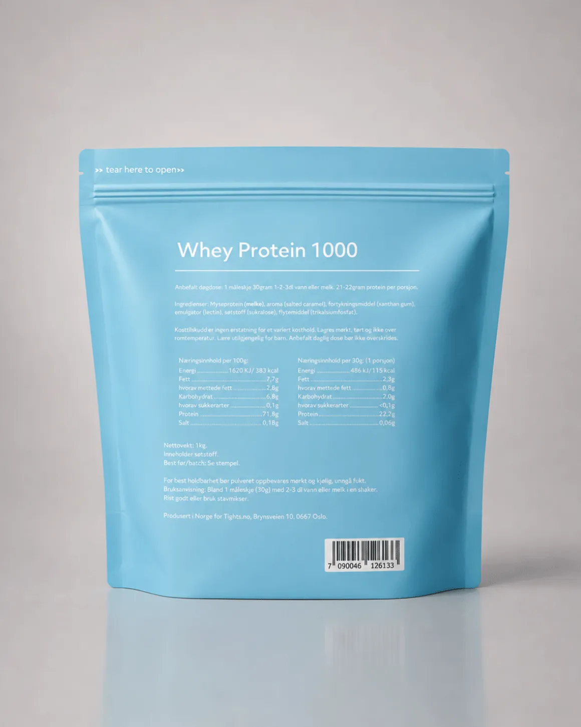 1kg Whey 1000 (5-pack)