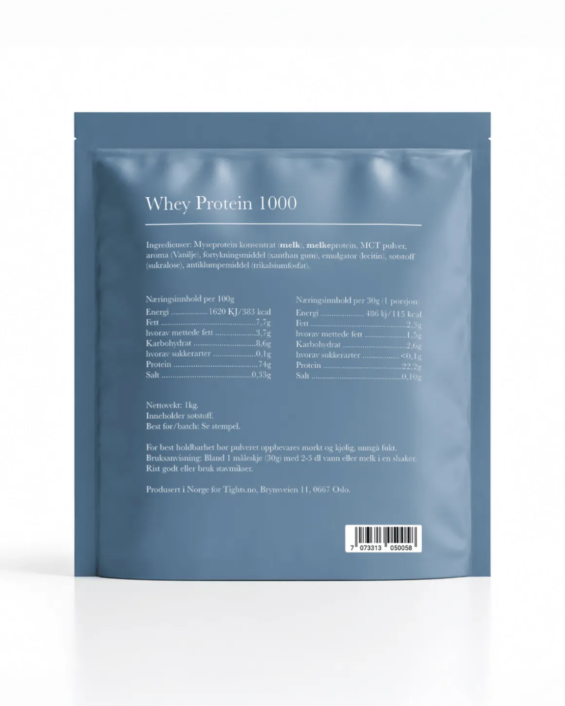 1kg Whey Vanilla