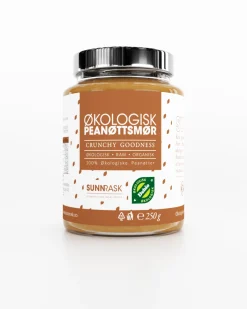 Økologisk Crunchy Peanøttsmør 250g