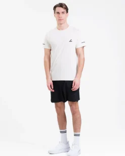Legend Tee M Off White + Clarity Shorts M Black Jet SET