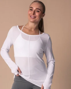 LEVITY Soft Sweater White
