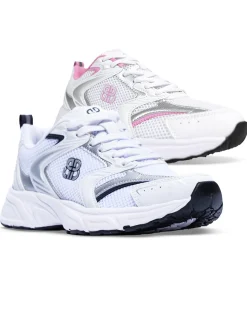 Lifestyle Sneakers White/Navy + White/Pink 2-PACK