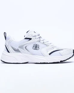 Lifestyle Sneakers White/Navy + White/Pink 2-PACK