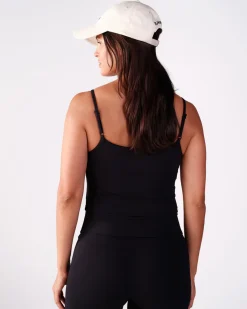 Lively Crop Tank Black
