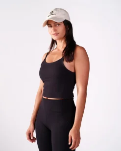 Lively Crop Tank Black